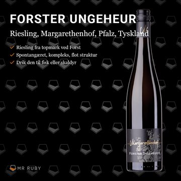 2020 Forster Ungeheur, Riesling, Margarethenhof, Pfalz, Tyskland