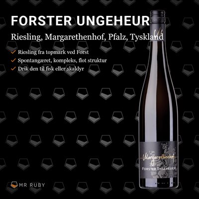 2022 Forster Ungeheur, Riesling, Margarethenhof, Pfalz, Tyskland