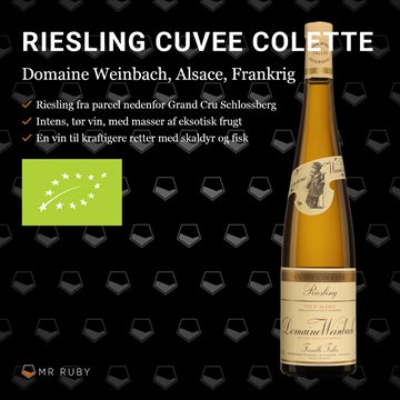 2017 Riesling Cuvee Colette, Domaine Weinbach, Alsace, Frankrig