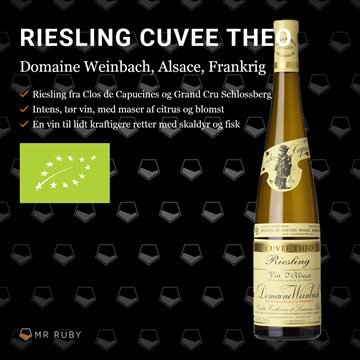 2017 Riesling Cuvée Theo, Domaine Weinbach, Alsace, Frankrig