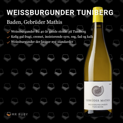 2023 Weissburgunder Tuni, Gebrüder Mathis, Baden, Tyskland